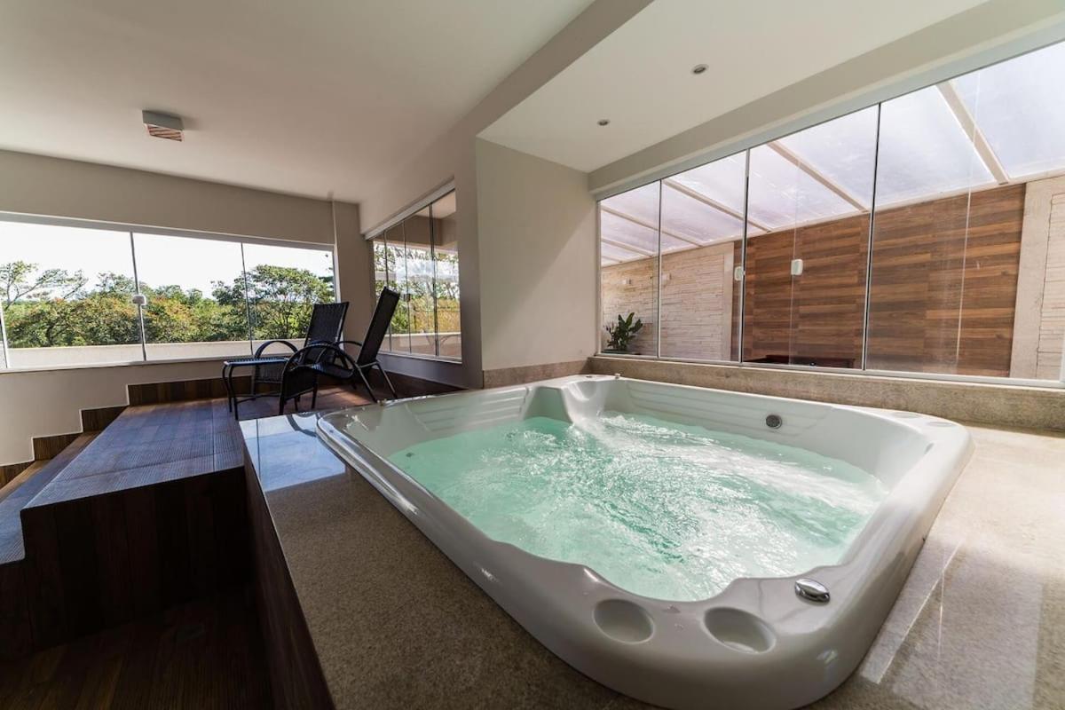 Serra Madre Com Linda Vista E Jacuzzi Apartment Rio Quente Ngoại thất bức ảnh